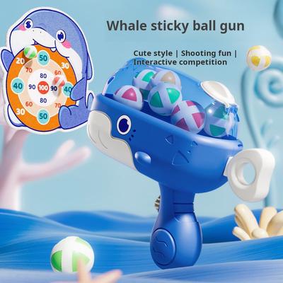 Пистолет с шариками «Кит», мишень с липкими шариками, дартс в помещении, пистолет с шариками «Динозавр»