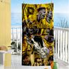 Borussia Dortmund Customized Name Beach Towel Soft Durable Quick-Dry Suitable for Sports Travel Swimming Yoga Bathroom Beach And Pool