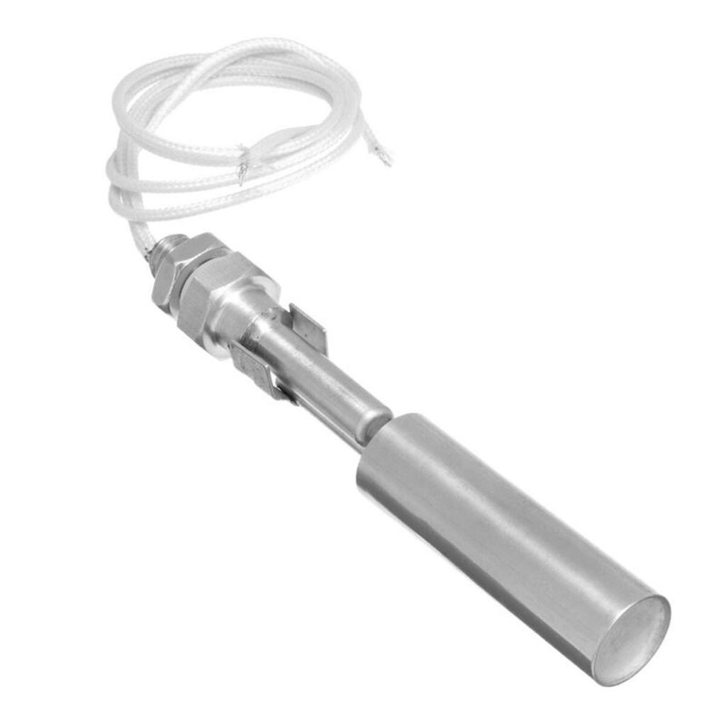 Датчик уровня жидкой воды, поплавковый выключатель из нержавеющей стали, резьба M10, 0-220 В