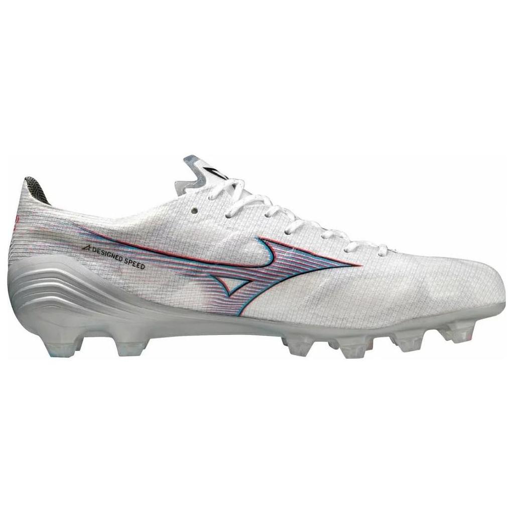 Mizuno FG Для твердого грунта Натуральная трава Нескользящие Износостойкие Футбольные бутсы Унисекс Бело-красные Mizuno P1GA236209