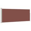 Retractable Side Awning 120x300 cm Brown