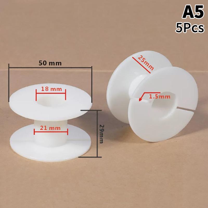5Pcs 22*10 32*20 38*16 39*26 50*29 53*29Mm Bobbin Wire Coil Former Fr Speaker Crossover Inductor Transformer Frequency Divider