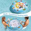40 Inch Round Pool Inflatable Pool Floating Card Table for Game Table with Fruit