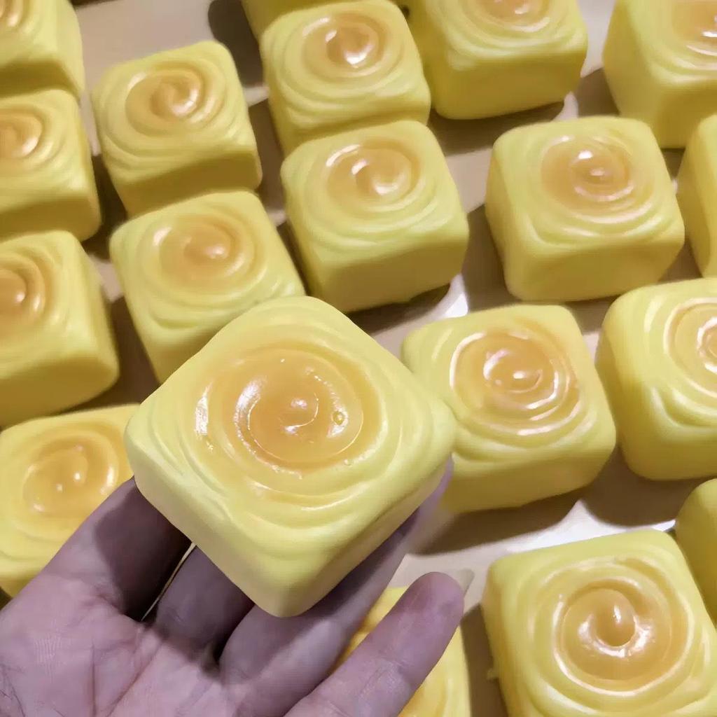 Супер Мягкая Игрушка-Сжималка с Эффектом Памяти «Масляный Стикер Хачими» для Снятия Стресса