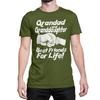 Mens T-Shirt Grandad and Granddaughter Friends Christmas Grandfather