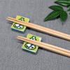 Stylish Kutani Ware Chopstick Rest Pair Gourd Ceramic Cutlery Made In Japan Set, Design, Rest,