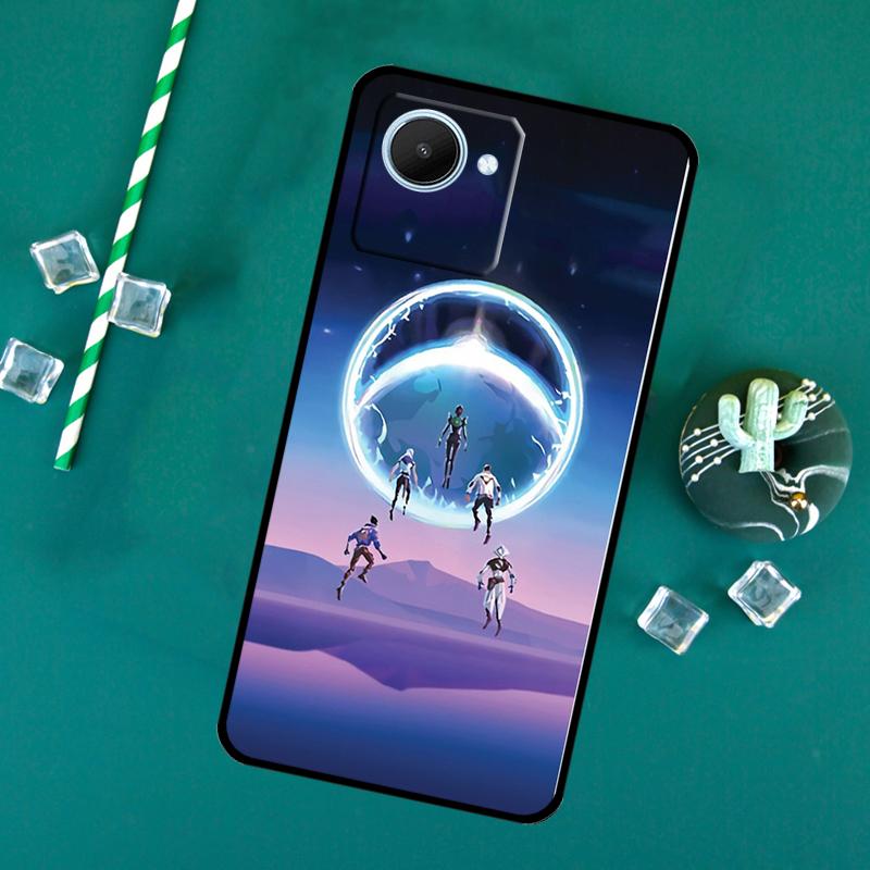 Мультяшный Valorant Для Realme 12 Pro Plus 11 10 9 GT Neo5 GT5 C51 C30 C31 C33 C35 C11 C25s C21Y C55 C53 Чехол