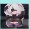 Премиальное качество Игровой коврик для мыши Nier Automata с подставкой для запястья Yorha 2b 3d Oppai Ягодицы Коврик для мыши Аниме