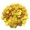 Mirhua Set of Gold Pirate Cosplay Gold Board Cosplay Pirate Game 100-Piece Coins, Toys, Props, Games, (100 Coins), Game, Accessories, (Gold)