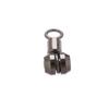 Portable Durable Stainless Steel Solid Rings Tackle Fishing Rolling Swivels Connector Ball Bearing