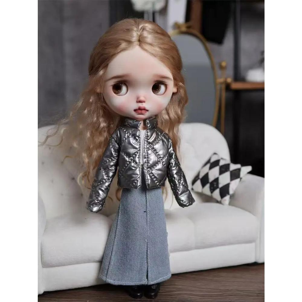 Одежда для кук Blythe 1/6 Наряд Теплый хлопковый костюм Зимнее пальто Пуховики Аксессуары для одежды кукол