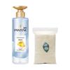 Шампунь Pantene для глубокого контроля жирности и набор с хлопковым полотенцем Jieliya