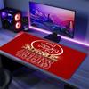 Custom Name,San Francisco 49ers Mouse Pad, Large Gaming Desk Mat, Non-slip XXL Mousepad for Laptop & Tablet, Mini PC Playmat with Stitched Edges