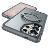 Чехол-подставка Magsafe для Samsung Galaxy S26 S25 S24 S23 Edge Plus Ultra A05 A06 A54 A16 A36 A56 A07 Магнитная прозрачная крышка