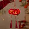 Милый DIY Сборка Новогодний Фонарь Красное Свечение Китайские Фонарики Фонарик-подвеска Свадебный Фестиваль Домашняя Вечеринка Украшение