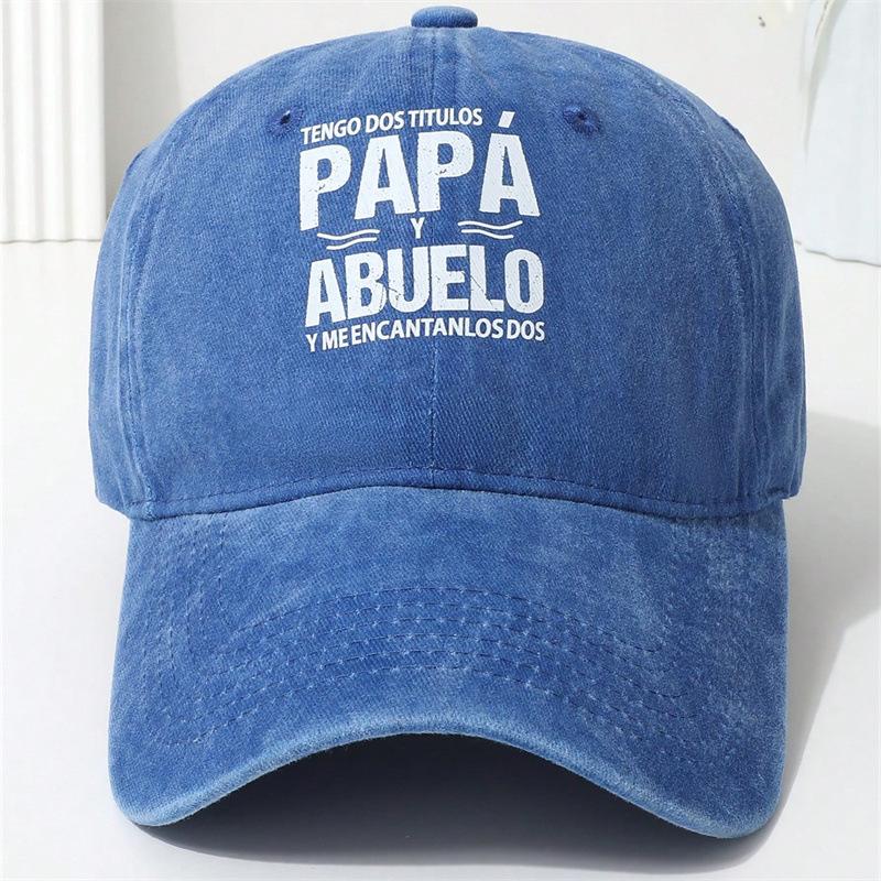 Letter print baseball hat European and American fashion versatile simple male and female couples student chic Japan and South Korea