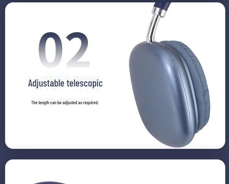 Трансграничная Bluetooth-гарнитура P9: Крепление на голову, беспроводное, универсальная совместимость, высококачественный звук, бесплатная доставка.