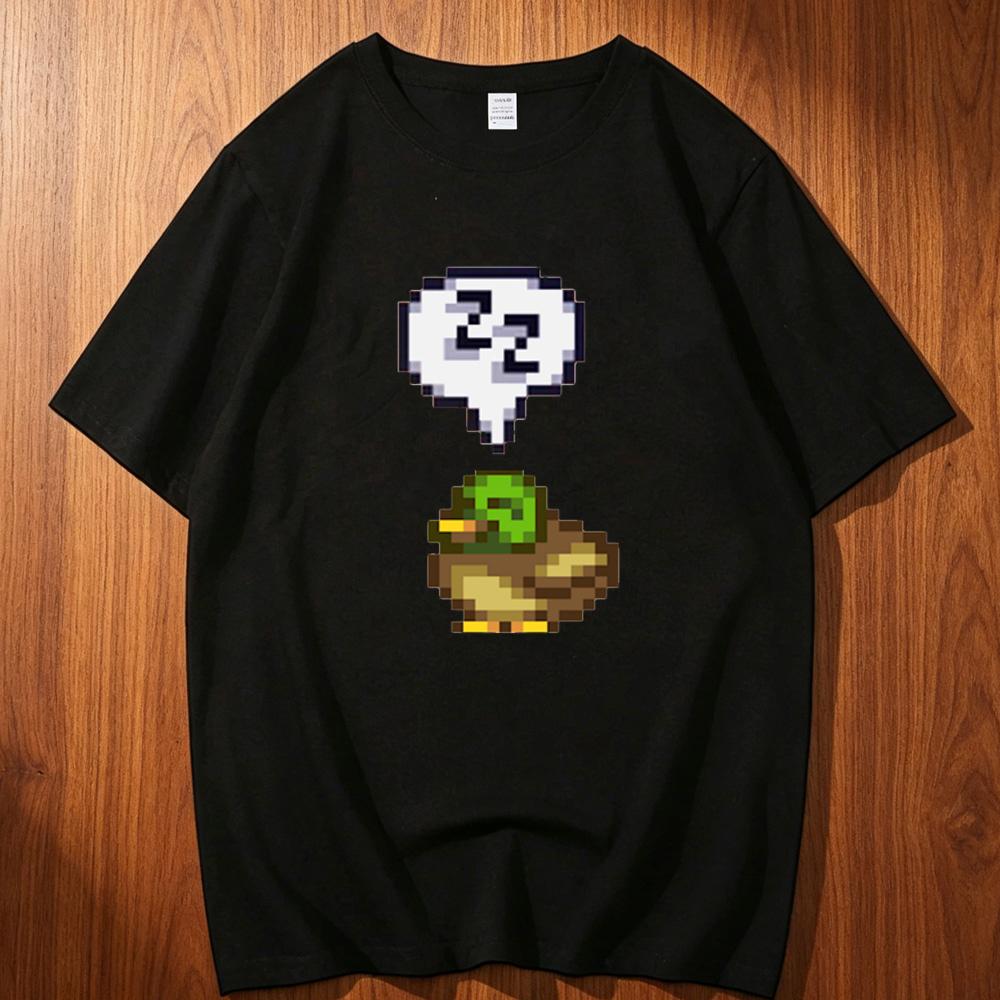 Stardew Valley Cotton Teen 80s Retro Korean Clothes Pastel Harajuku  Anime Tshirt Colorful Vintage Hip Hop Gothic Kawaii Y2k