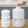 Ручная машина для смузи DIY Машина для мороженого Льдодробилка Ручная бритва для льда Производитель смузи