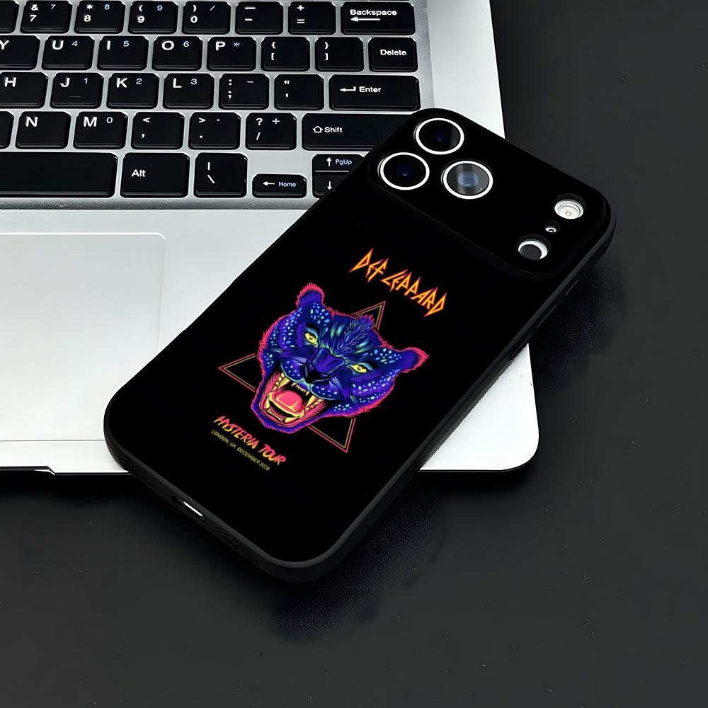 Hot Rock Band D-Def Leppard Phone Case For IPhone 17 Air 16 E Pro Max 15 14 13 Mini 12 Pro 11 Max Plus Black Soft Shell