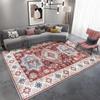 Red Persian Bedroom Carpet Bath mat Carpets for Living Room Decoration Home Boho rugs Washable Area Rug Antiskid Floor Mats