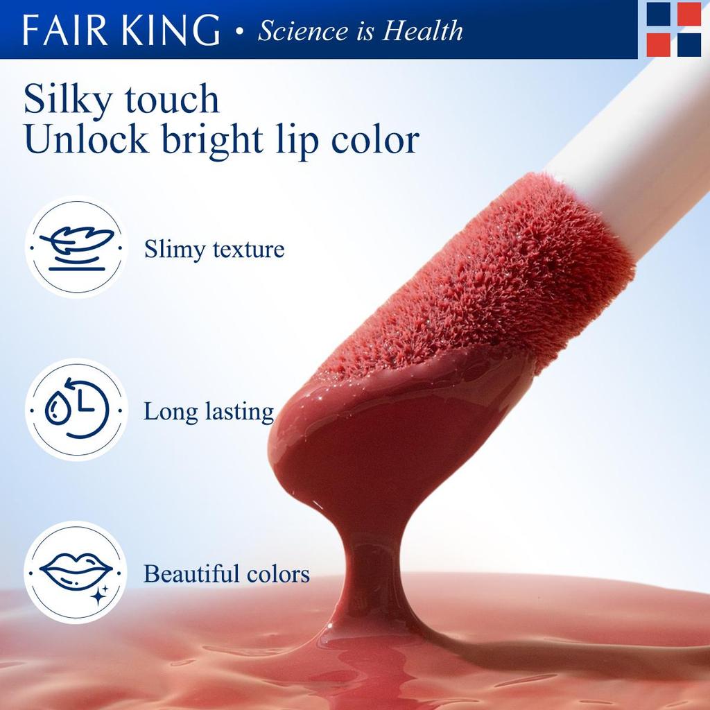 FAIR KING Макияж губ, антипригарная чашка, помада, блеск для губ, стойкая увлажняющая косметическая помада, блеск для губ, матовая глазурь для губ, водостойкая