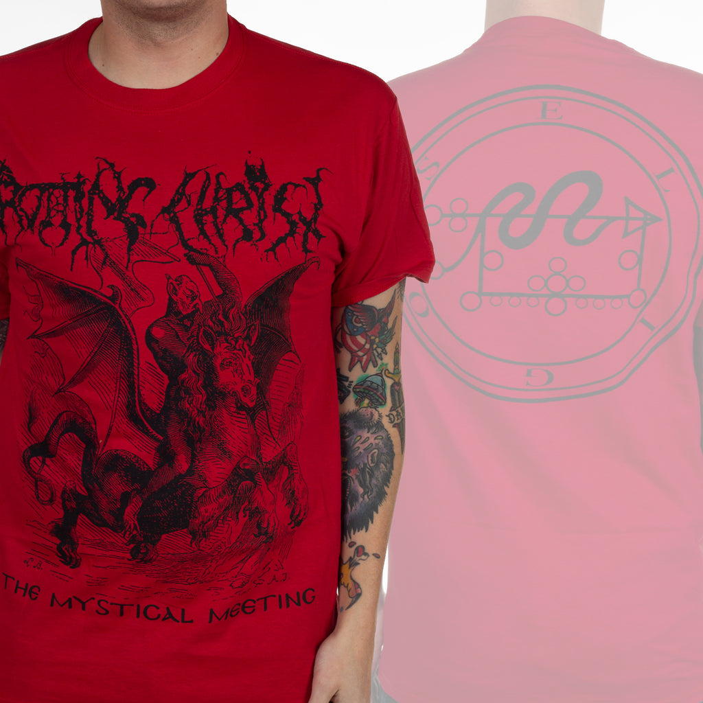 Hot Rotting Christ Band Graphic Cotton T-shirt Unisex Summer Short Sleeve Fashion Brand Tee Luxury Casual Vintage Retro Top