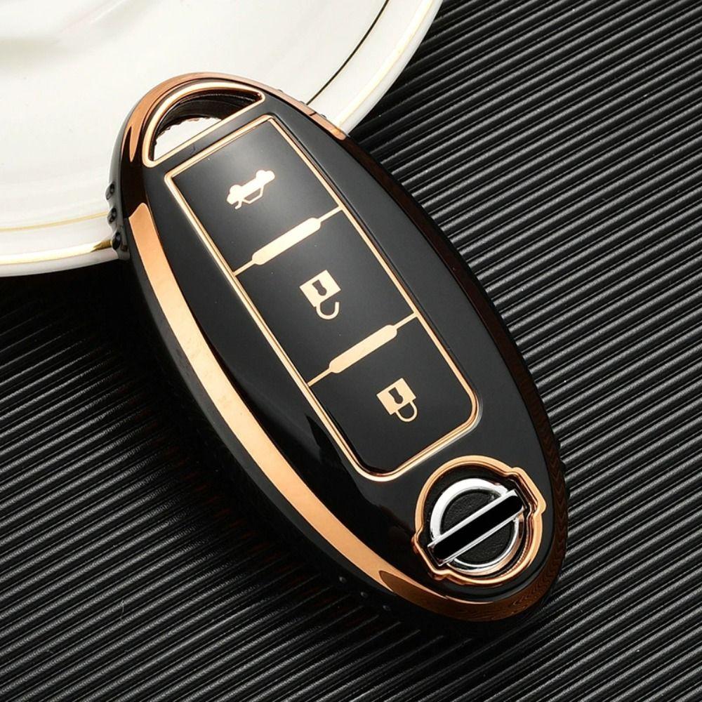 Мягкий чехол для ключей из ТПУ для Nissan/Qashqai/Juke J10 J11/Pathfinder Note/Infiniti, автомобильные аксессуары