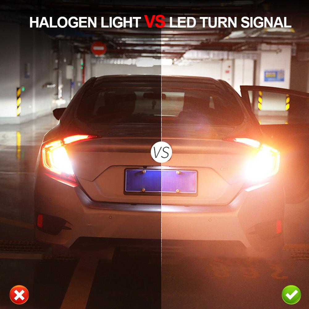 2 шт. DC 12 В автомобильный фонарь заднего хода T15 W16W 45 SMD 4014 высокомощная автомобильная лампочка белый желтый красный указатель поворота светодиодный свет Canbus