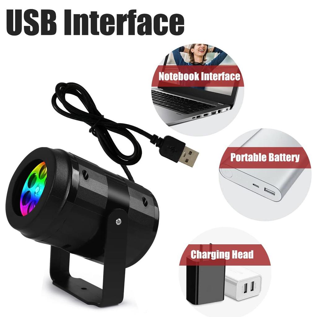USB Питание Хэллоуин Украшение Проектор Свет Тыква Паук Летучая мышь Динамические Узоры Проектор Ночник для Спальни Комнаты Вечеринки
