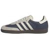 Samba OG Night Indigo Crew White Женские кроссовки Сине-кремово-бело-золотые-металлические IG1968
