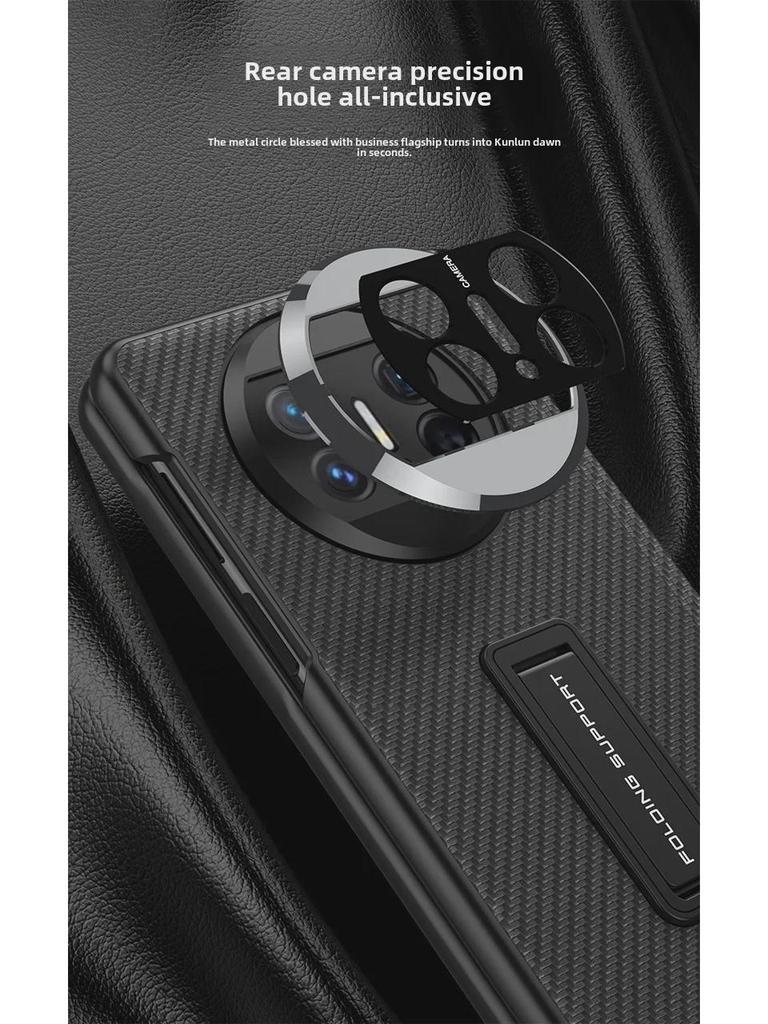 Чехол для Huawei Mate X3 Full-Cover Folding Screen из кожи для телефона — защита от писков и падений