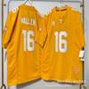 Tennessee Volunteers College Football Jersey Mens Embroidered Practice Uniform Size M L XL XXL