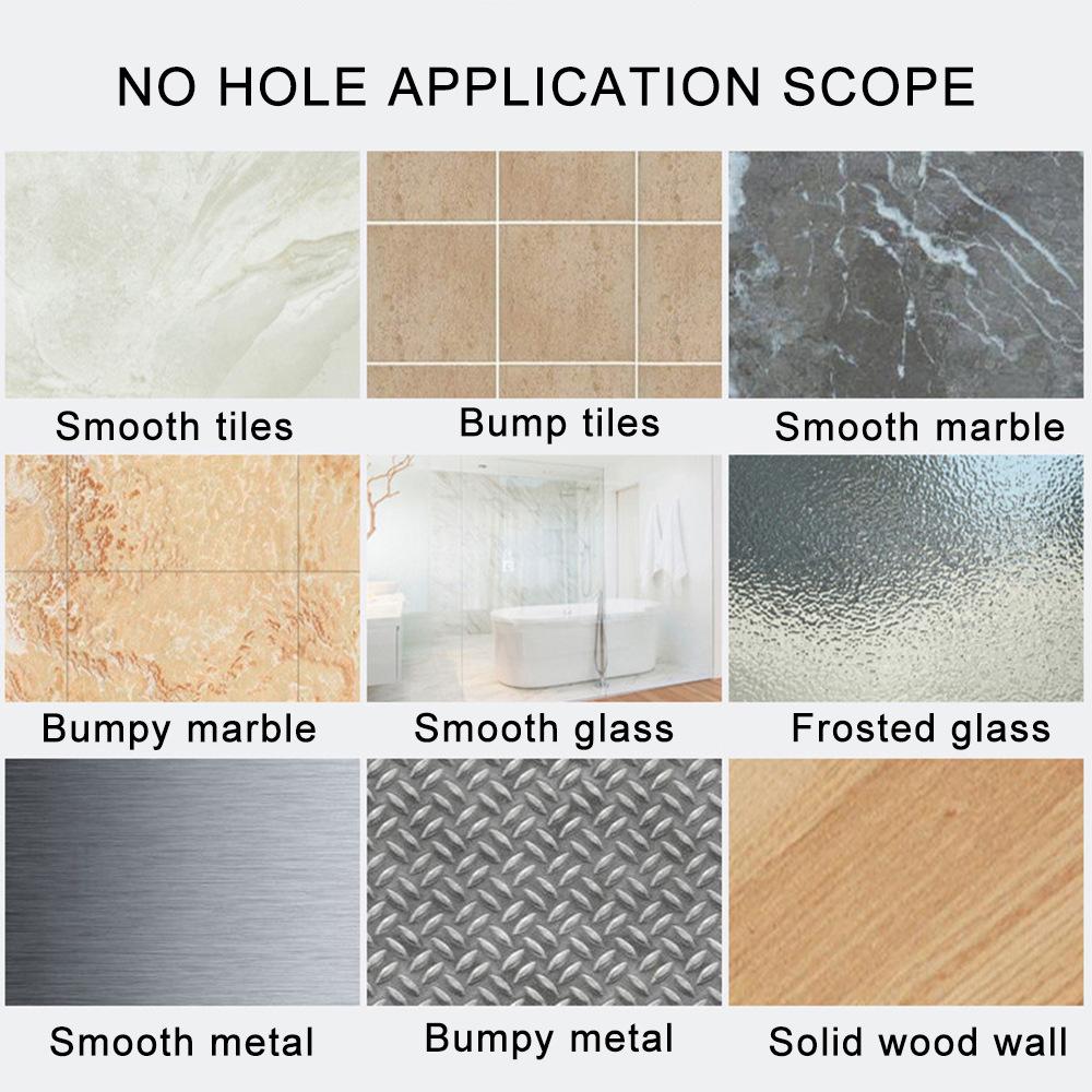 3 шт., держатель для бритвы из нержавеющей стали для ванной комнаты, крючок для хранения, настенная мужская полка для бритья, дырокол, бесплатная полка для бритвы, аксессуары для организации