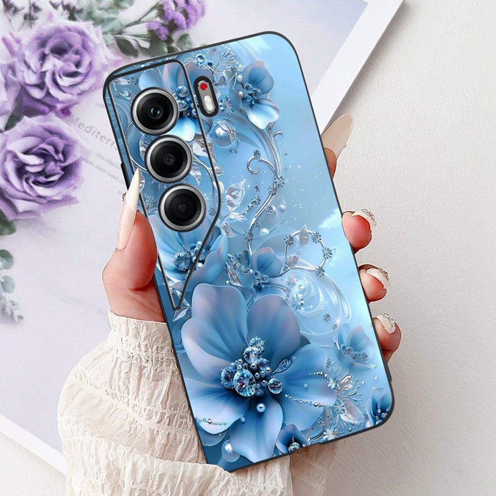 Для Tecno Camon 40 Pro 4G Чехол CM6 Милый Кот Модные Цветы Крутая Расписная Задняя Крышка Для Tecno Camon 40 Pro 4G Чехол для Телефона Funda
