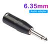 3Pin XLR Male Jack to 6.35mm Male Mono Plug-In Audio Conversion Locking Adapter