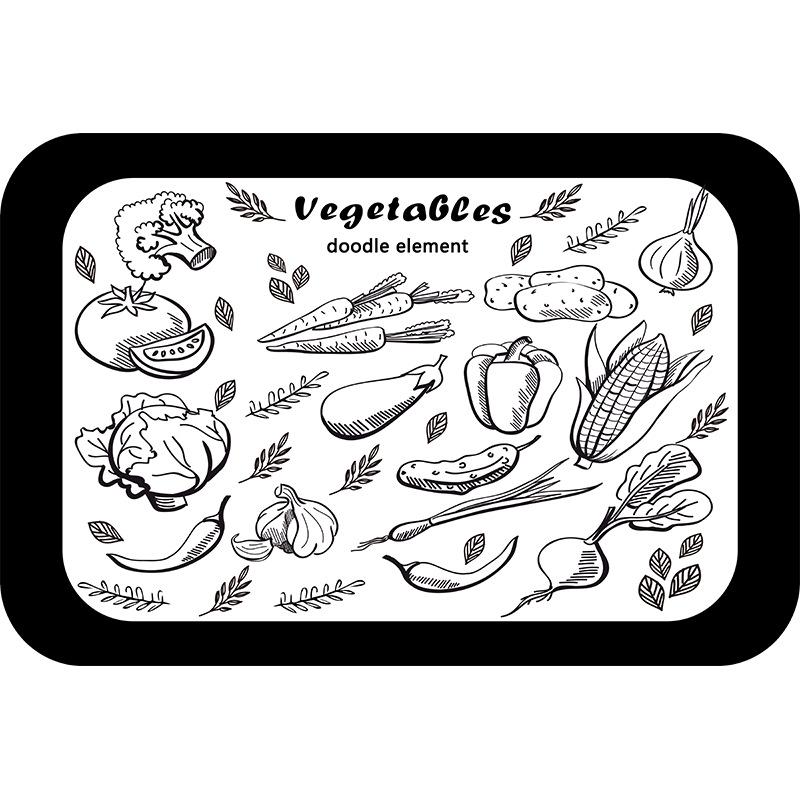 Минималистичный Впитывающий Коврик для Ванной Комнаты из Диатомита - Легко Чистится, Устойчивый к Грязи Туалетный Коврик