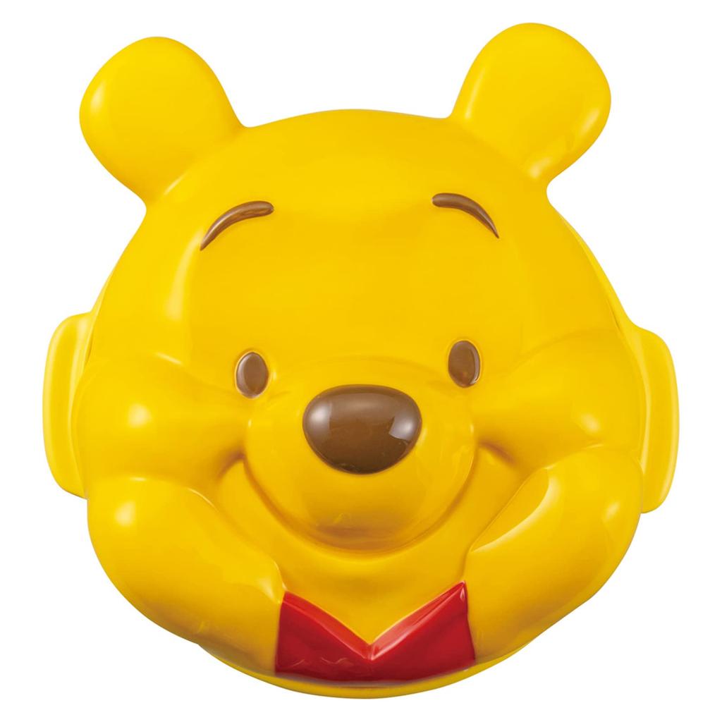 sun art Disney the Earthen Pot Single Use Size 6 22cm 800ml Winnie the Pooh Face Type Open Fire Suitable Orange "Winnie Pooh" Approx. Approx.