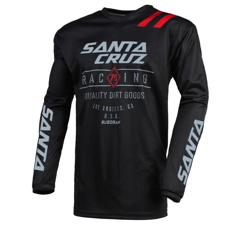 Mens Off-Road Motorcycle Riding Suit Mountain Bike Downhill Jersey Breathable Quick-Dry Cycling Apparel