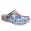 Mens Sandals Summer Printing New Large Size Men's Clogs Lightweight Beach Slippers Breathable Men's Sneaker Sandals Garden Clogs