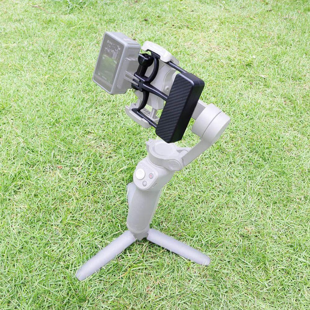 Пластина крепления переключателя ручного стабилизатора из углеродного волокна для DJI Osmo Mobile 7P/7 Travel