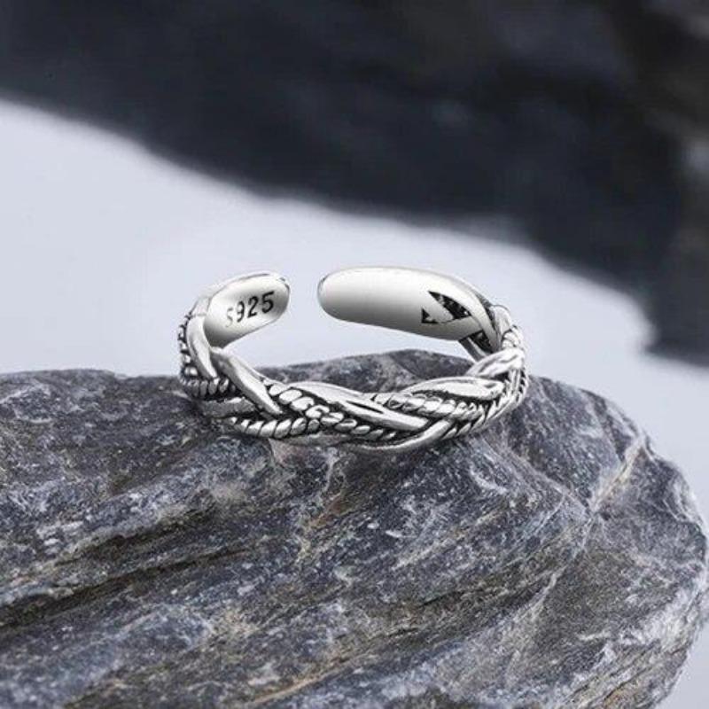 YIZIZAI, простое матовое кольцо с надписью «Загадай желание», для женщин и мужчин, креативное ретро-кольцо на палец с открытием, серебряного цвета, вечерние ювелирные изделия, подарки