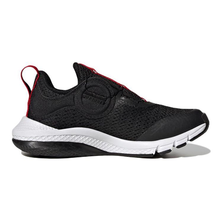 Adidas ActiveFlex Boa K Black Vivid Red Детские кроссовки Core-Black Cloud-White GY6578