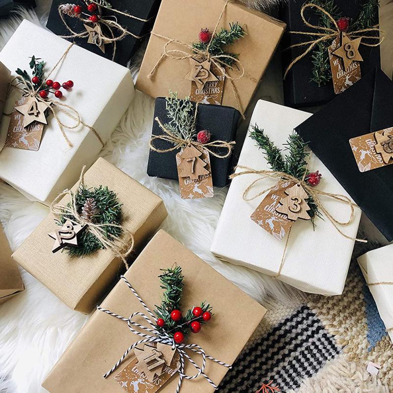 1 Roll Of Kraft  Paper  Roll Gift Wrapping Paper Handicraft Flower Packaging Decoration 0.3m X 30m