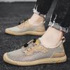 2025 New Men's Shoes High-quality Summer Casual Mesh Shoe Outdoor Sandals Breathable Mesh Sports Beach Shoes Comfy Luxury Brand