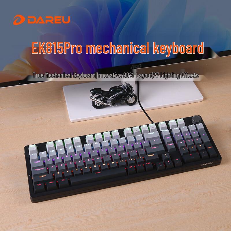 Проводная игровая механическая клавиатура Dareu EK815pro на 98 клавиш
