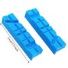 Blue Rubber Vise Jaw Pads Magnetic Vise Protective Jaws Vise Protection Strip  Arts And Crafts