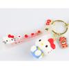 Bunnyland Sanrio Characters Hello Kitty Figure Keyring, 1 Piece, a Popular Character In Korea