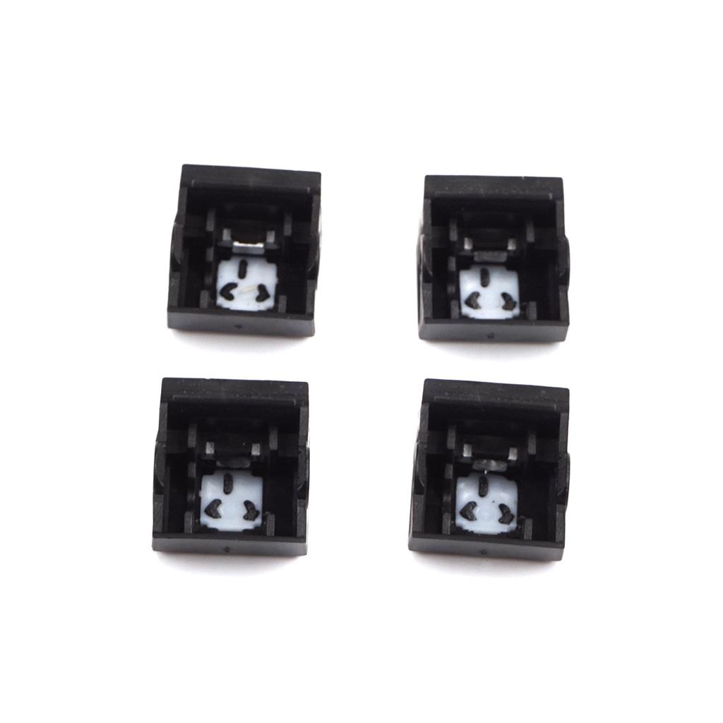 BDP1211-2 4 Pieces Electrical Power Window Lifter Switch Repair Button Cover for Renault Clio MK5 Captur MK2 5-Doors 254107001R