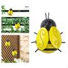 Bee Figurine Bumble Bees Statue 3D Honey Hanging Wall Sculpture Art for Bathroom Coffee